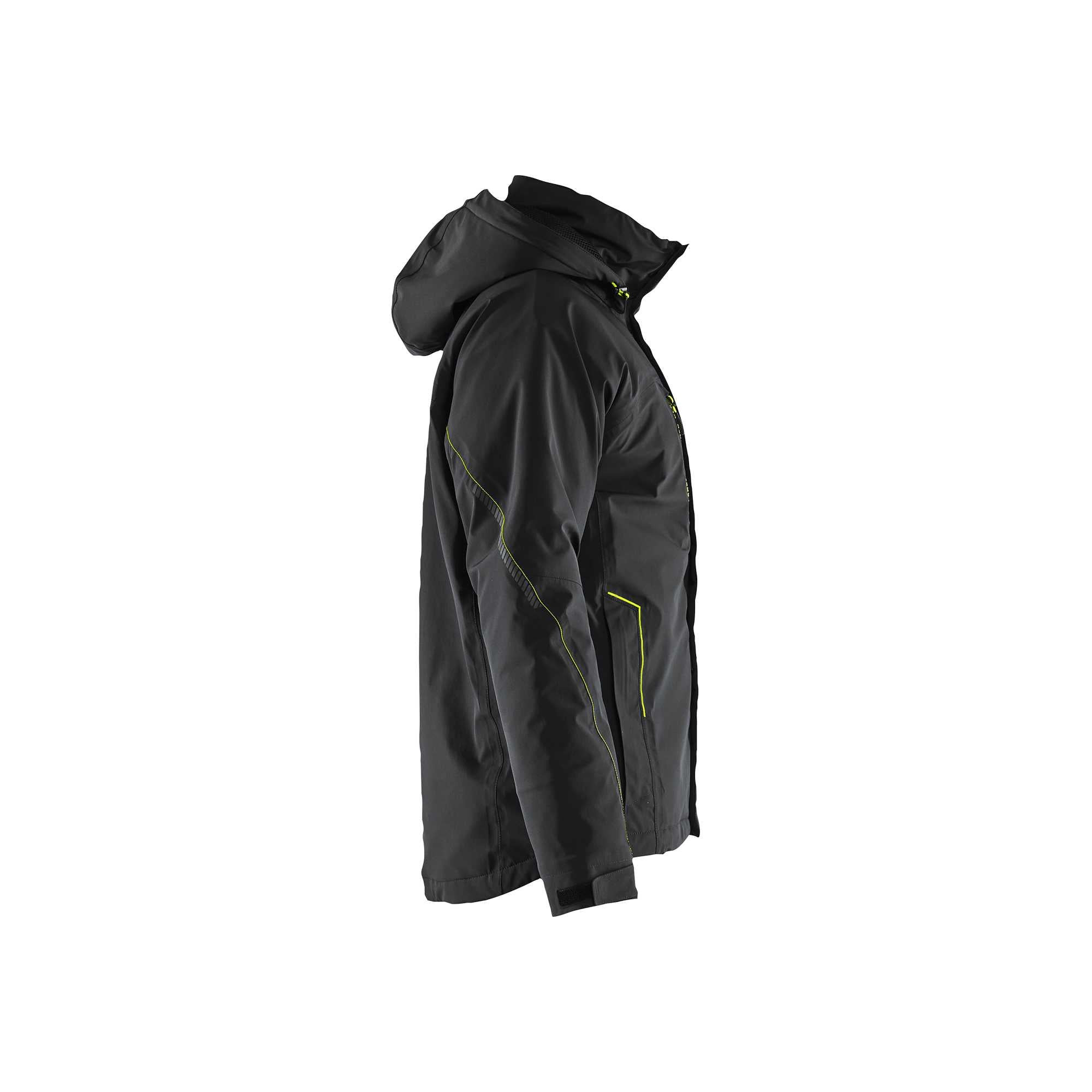 BLAKLADER 44841917 Lightweight lined Winter Jacket Stretch Hi Vis Reflective Work Jacket MEN - Waterproof
